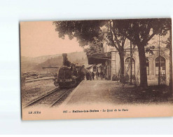 SALINS LES BAINS : Le Quai De La Gare - état - Altri & Non Classificati