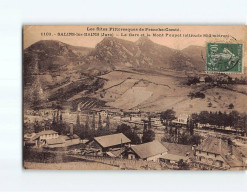 SALINS LES BAINS : La Gare Et Le Mont Poupet - état - Andere & Zonder Classificatie