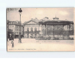 BREST : La Place D'Armes Et Le Théâtre - Très Bon état - Brest