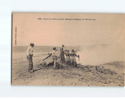 Route De La Pointe Du Raz, Brûlage Du Goémon à La Baie De Loch - Très Bon état - Audierne