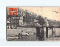 QUIMPER : Vue De L'Odet Au Pont Firmin - état - Quimper