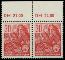 DDR DS 5-JAHRPLAN Nr 582B Postfrisch WAAGR PAAR ORA X8D777E - Unused Stamps