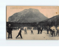 GRENOBLE : Le Néron, L'Esplanade Et Les Joueurs De Boules - état - Grenoble