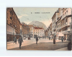 GRENOBLE : La Place Grenette - état - Grenoble