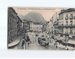 GRENOBLE : La Place Grenette Et Le Saint-Eynard - état - Grenoble