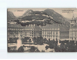 GRENOBLE : La Place Victor Hugo Et Les Forts - Très Bon état - Grenoble