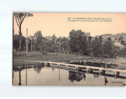 LE CHAMBON SUR LIGNON : Le Lignon Et La Nouvelle Passerelle Des Sautières - état - Le Chambon-sur-Lignon