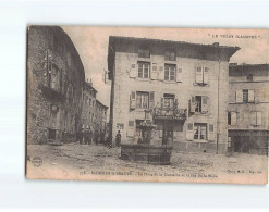 SAINT DIDIER LA SEAUVE : La Place De La Fontaine Et La Rue De La Halle - état - Andere & Zonder Classificatie