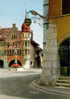 13757907 Biel Bienne Altstadt Mit Brunnen Und Restaurant Zum Pfauen Biel Bienne - Other & Unclassified