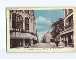 ROANNE : Carrefour Helvétique, Rue Anatole-France - Très Bon état - Roanne