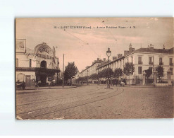 SAINT ETIENNE : Avenue Président Faure - état - Saint Etienne