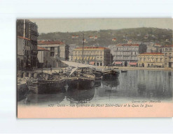 CETTE : Vue Générale Du Mont Saint-Clair Et Le Quai De Bosc - Très Bon état - Sete (Cette)