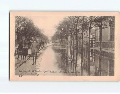 PARIS : Inondations De 1910, Avenue De Versailles - état - Paris Flood, 1910