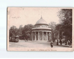 PARIS : L'entrée Du Parc Montceau - état - Parks, Gärten