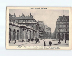 PARIS :  Place Du Palais Royal Et Rue Saint-Honoré, Le Conseil D'Etat - état - Piazze