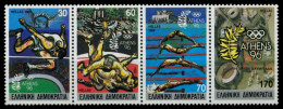 GRIECHENLAND Nr 1717 S4-1720 S4 Postfrisch 4ER STR S038BA2 - Unused Stamps