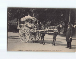 BLOIS : Fête Des Fleurs Du 19 Juin 1910, Voiture Fleurie Du Groupe Espérantiste - Très Bon état - Blois