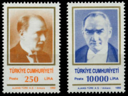 TÜRKEI Nr 2950-2951 Postfrisch X92E296 - Nuovi