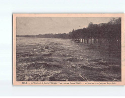 DOLE : Le Doubs Et Le Jardin Philippe, 21 Janvier 1910 - Très Bon état - Dole
