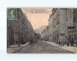 SALINS LES BAINS : La Rue De La République, Le Mont Poupet - Très Bon état - Sonstige & Ohne Zuordnung
