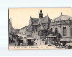 FONTAINEBLEAU : La Grande Rue Et L'Eglise - Très Bon état - Fontainebleau