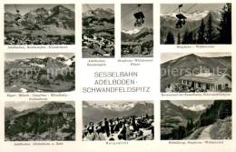 13757547 Adelboden Bonderspitz Grosslohner Steghorn Wildstrubel Fitzer Eiger Moe - Altri & Non Classificati
