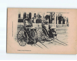 PARIS : Exposition Universelle 1900, Pousse-pousse Cochinchinois - Très Bon état - Ausstellungen