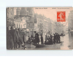 PARIS : Crue De La Seine 1910, Vue De La Rue De Lyon - état - Überschwemmung 1910