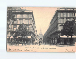 PARIS : Les Boulevards, Le Comptoir D'Escompte - état - Paris (03)