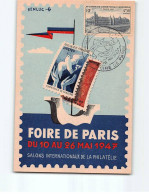 PARIS : Foire De Paris De Mai 1947, Salon Internationaux De La Philatélie - Très Bon état - Expositions