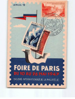 PARIS : Foire De Paris De Mai 1947, Salon Internationaux De La Philatélie - Très Bon état - Mostre