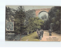 PARIS : Les Buttes Chaumont, Le Pont De Briques - Très Bon état - Autres Monuments, édifices