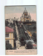 PARIS : Basilique Du Sacré-Coeur, Funiculaire Et Réservoir De Montmartre - Très Bon état - Sacré Coeur