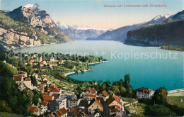 13757439 Weesen  Walensee SG Panorama Mit Leistkamm Und Alvierkette  - Other & Unclassified