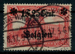 BES 1WK LP BELGIEN Nr 23IA Zentrisch Gestempelt X6CE10A - Occupation 1914-18