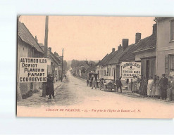 Circuit De Picardie, Vue Prise De L'Eglise De Domart-sur-la-Luce - état - Altri & Non Classificati