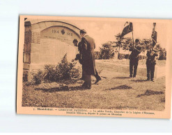 MONTDIDIER : Cimetière National, Le Soldat Catala, Chevalier De La Légion D'honneur Dépose La Palme - Très Bon état - Montdidier