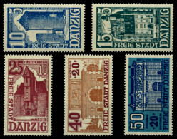 DANZIG 1936 Nr 262-266 Postfrisch X6E651E - Ungebraucht