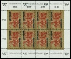 ÖSTERREICH BLOCK KLEINBOGEN 1990-1999 Nr 2032 Z S1C8E8A - Blokken & Velletjes