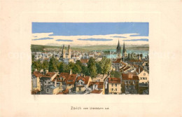 13757409 Zuerich ZH Blick Vom Uranisturm Zuerich ZH - Sonstige & Ohne Zuordnung