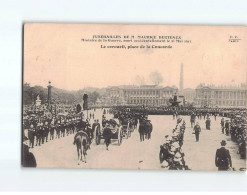 PARIS : Funérailles De M. Maurice Berteaux, Ministre De La Guerre, Le Cercueil, Place De La Concorde - Très Bon état - Other & Unclassified