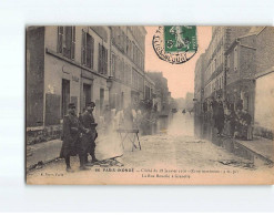 PARIS : Inondations 1910, Cliché De La Rue Rouelle à Grenelle - état - Inondations De 1910