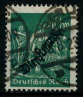 D-REICH DIENST Nr 77b Gestempelt Gepr. X6F216E - Dienstzegels