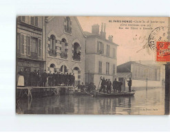 PARIS : Inondations 1910, Rue Des Usines à Grenelle - état - Inondations De 1910