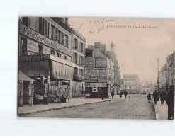 FONTAINEBLEAU : La Rue Grande - Très Bon état - Fontainebleau