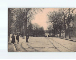 FONTAINEBLEAU : Descente De La Gare - état - Fontainebleau