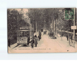 FONTAINEBLEAU : Avenue Du Chemin De Fer - état - Fontainebleau