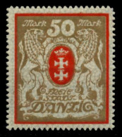 DANZIG 1922 Nr 100Xa Postfrisch X70C22A - Mint