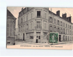 FONTAINEBLEAU : Rue Grande, Agence Des étrangers - Très Bon état - Fontainebleau