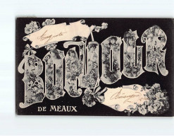 MEAUX : Carte Souvenir - état - Meaux